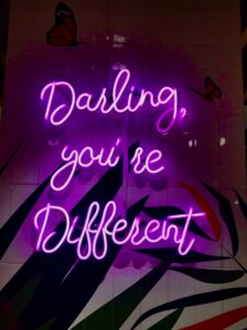 darling you are different in lights